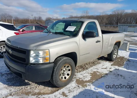 2008 Chevrolet Silverado 1500 Work Truck from USA, damaged, VIN 1GCEC14X08Z313549